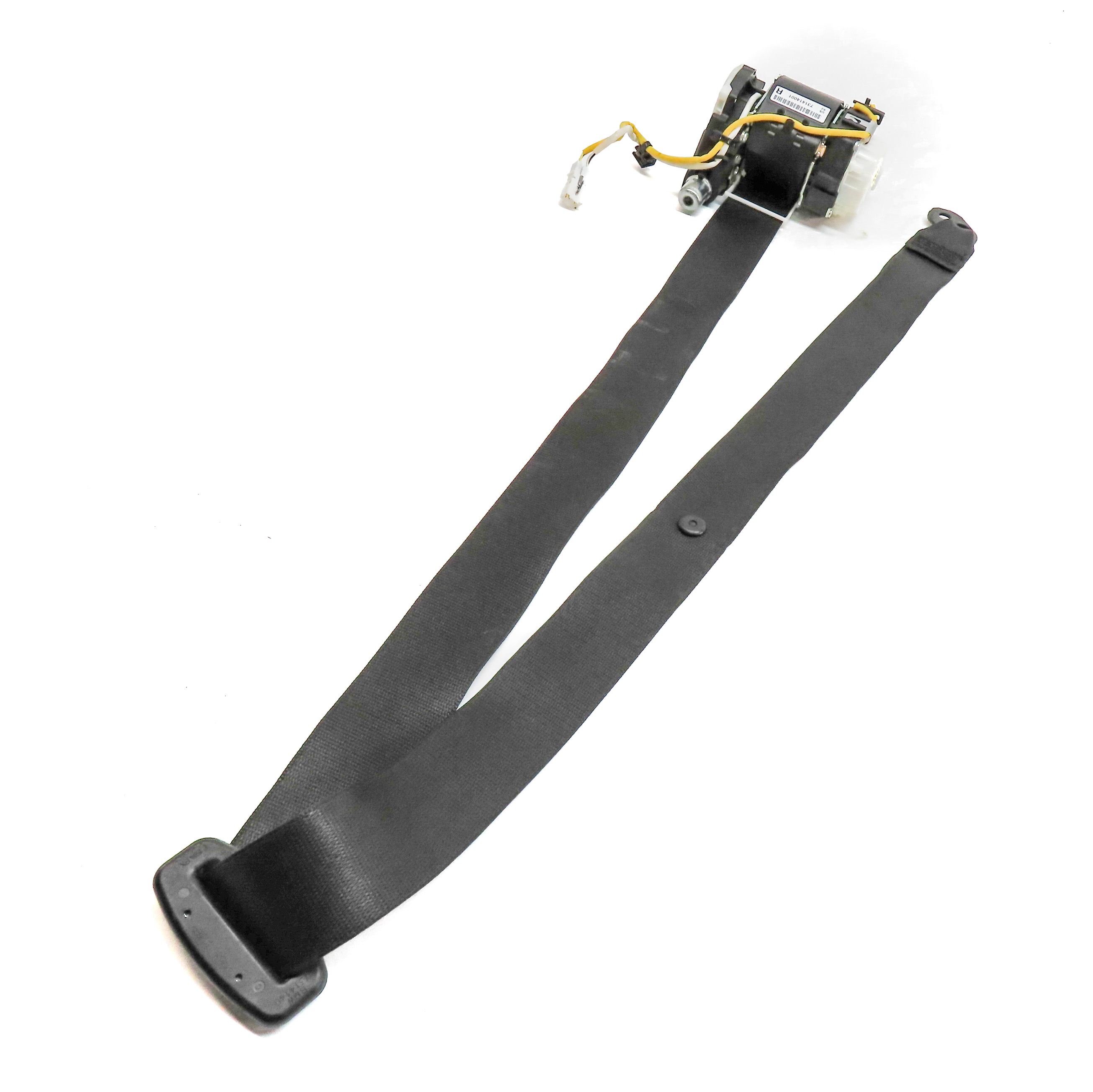 12-14 BMW 6 M6 (F06 F12 F13) RIGHT FRONT PASSENGER SEATBELT RETRACTOR (Black) — exact item pictured